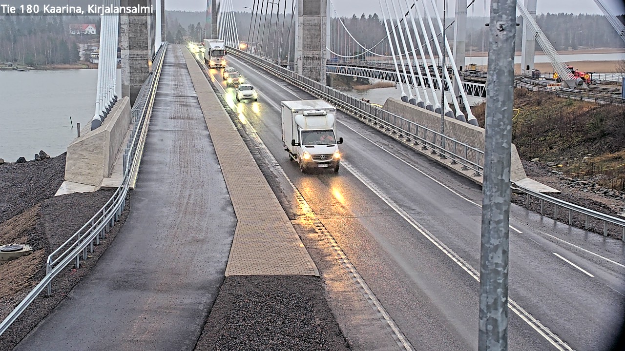 Weather Camera Image Road 180 Kaarina, Kirjalansalmi, Kaarina, Varsinais-Suomi