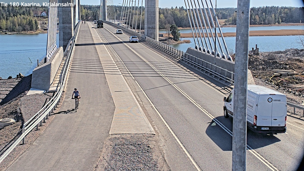 Weather Camera Image Road 180 Kaarina, Kirjalansalmi, Kaarina, Varsinais-Suomi