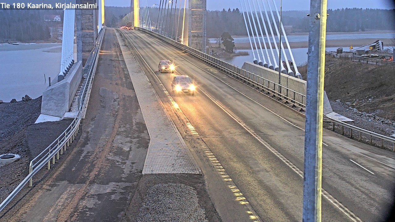 Weather Camera Image Väg 180 St:karins, Rävensundet, Kaarina, Varsinais-Suomi