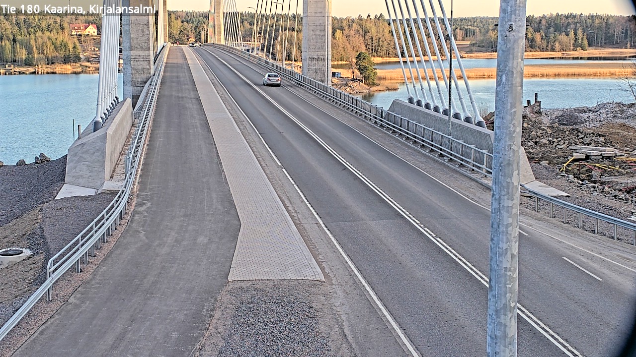 Weather Camera Image Road 180 Kaarina, Kirjalansalmi, Kaarina, Varsinais-Suomi