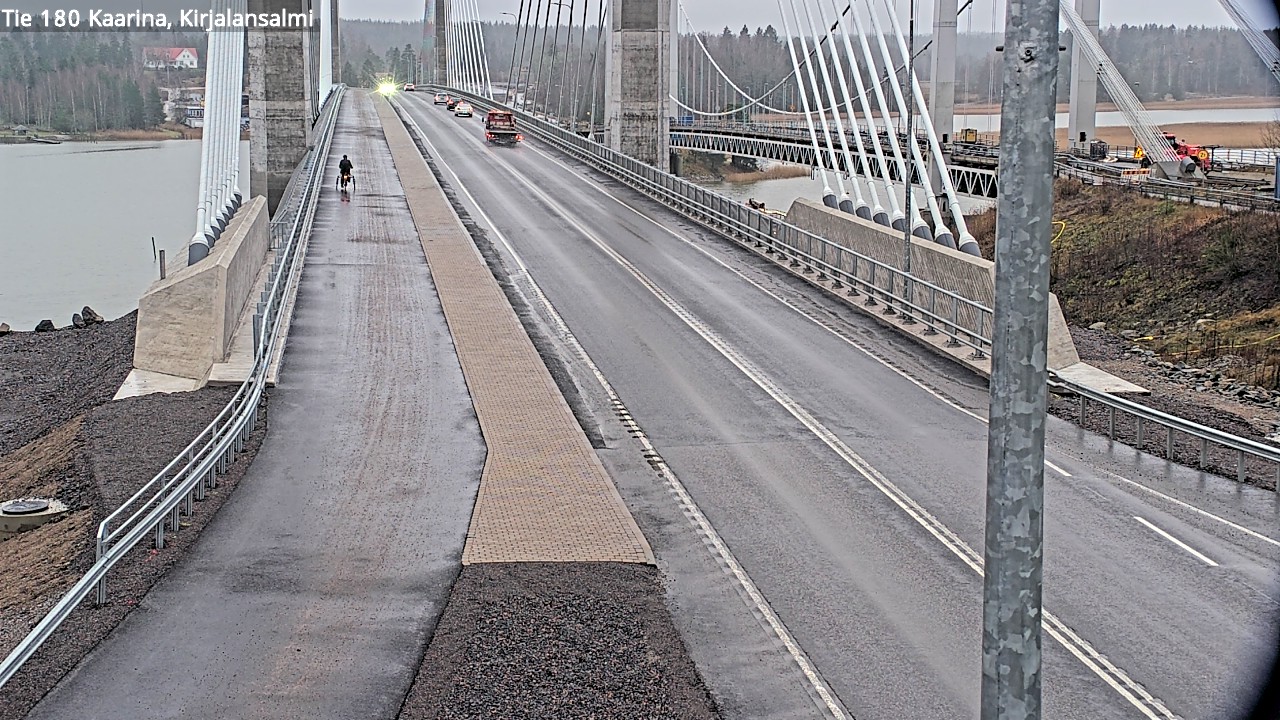 Weather Camera Image Road 180 Kaarina, Kirjalansalmi, Kaarina, Varsinais-Suomi