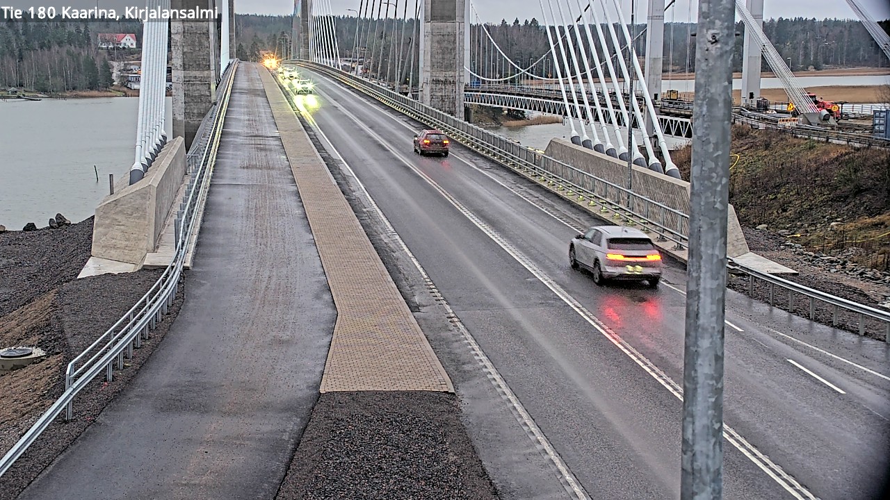 Weather Camera Image Road 180 Kaarina, Kirjalansalmi, Kaarina, Varsinais-Suomi