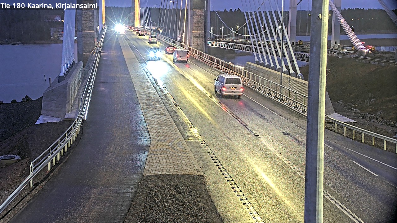 Weather Camera Image Road 180 Kaarina, Kirjalansalmi, Kaarina, Varsinais-Suomi