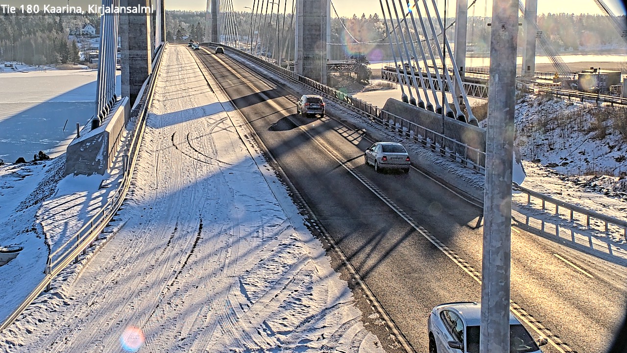 Weather Camera Image Road 180 Kaarina, Kirjalansalmi, Kaarina, Varsinais-Suomi