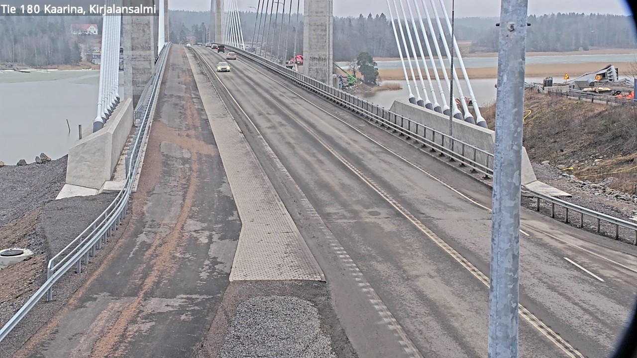 Weather Camera Image Road 180 Kaarina, Kirjalansalmi, Kaarina, Varsinais-Suomi