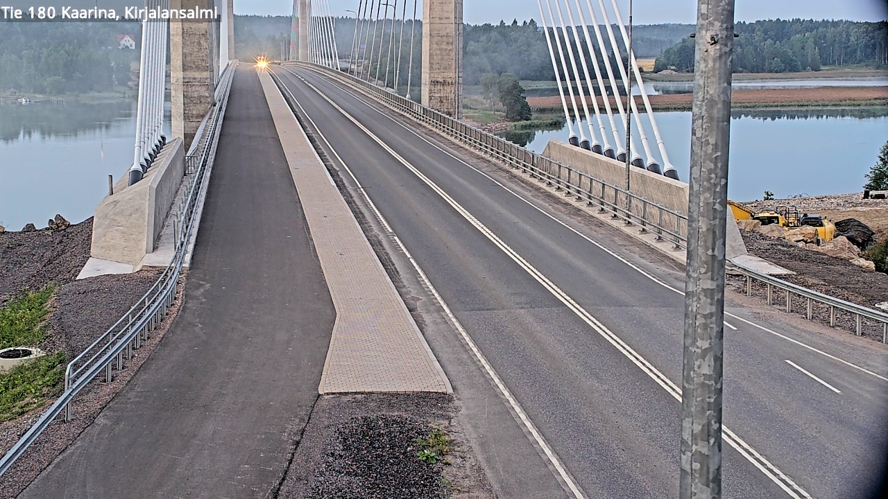 Weather Camera Image Road 180 Kaarina, Kirjalansalmi, Kaarina, Varsinais-Suomi