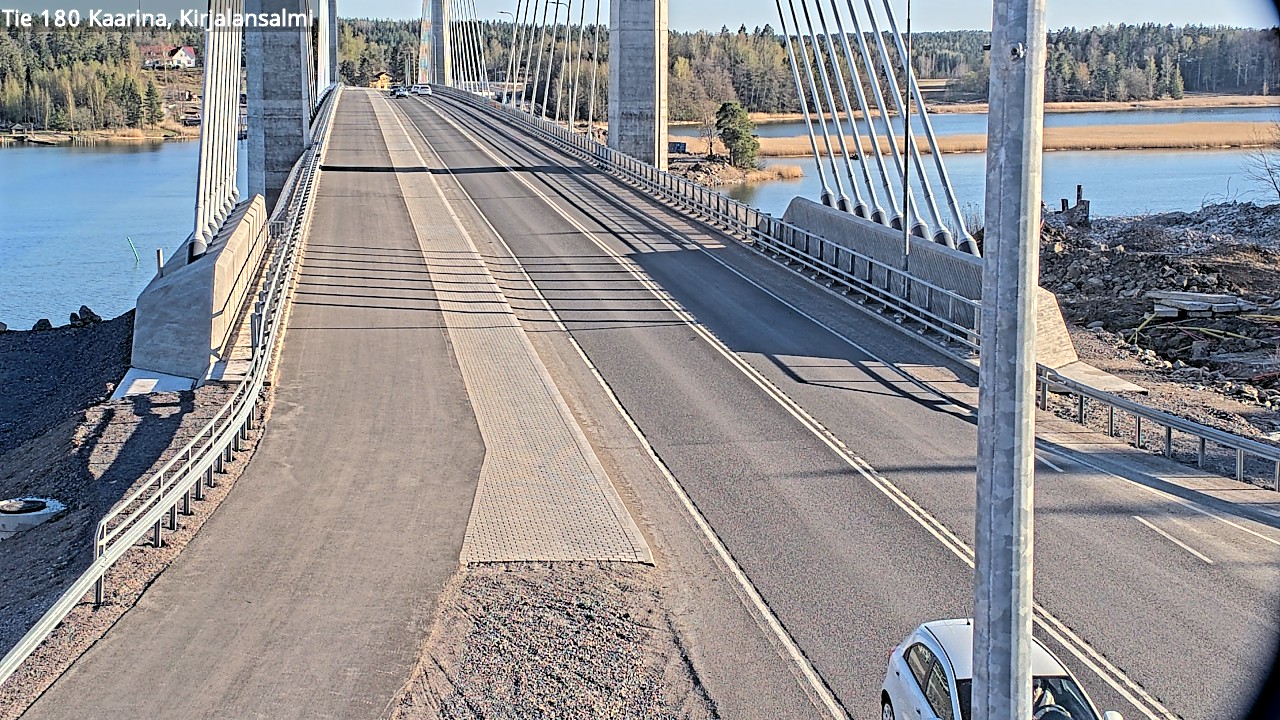 Weather Camera Image Road 180 Kaarina, Kirjalansalmi, Kaarina, Varsinais-Suomi