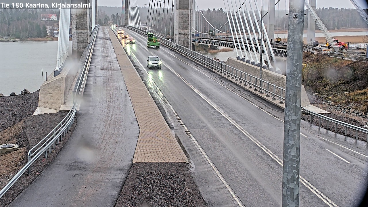 Weather Camera Image Road 180 Kaarina, Kirjalansalmi, Kaarina, Varsinais-Suomi