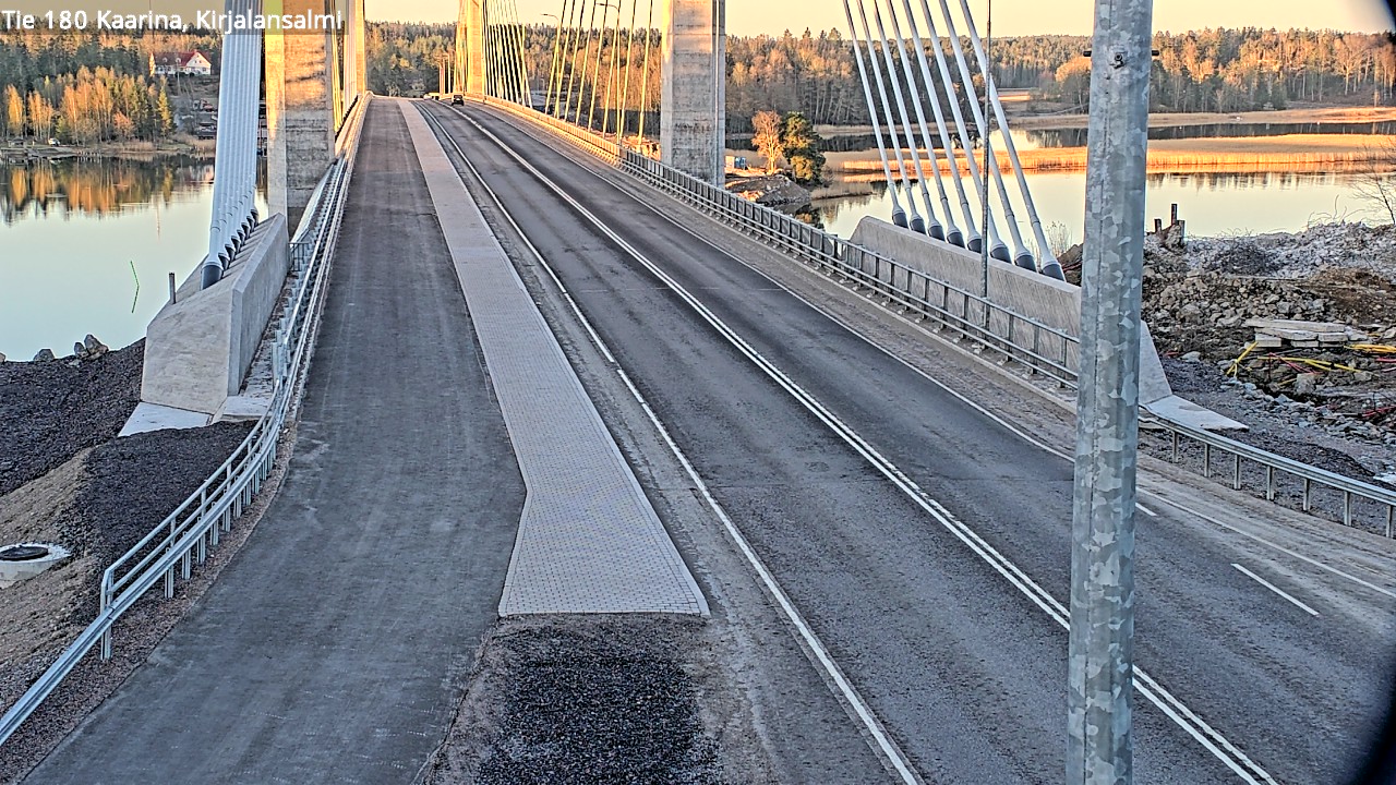 Weather Camera Image Road 180 Kaarina, Kirjalansalmi, Kaarina, Varsinais-Suomi