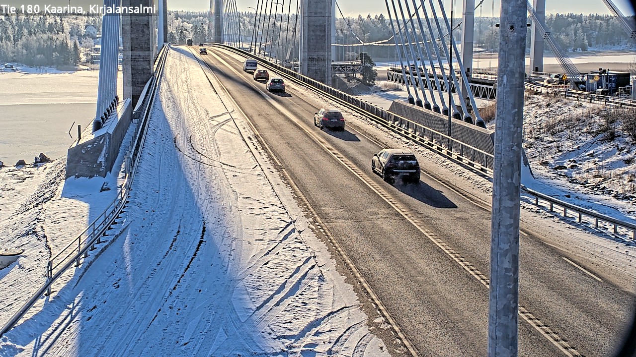 Weather Camera Image Road 180 Kaarina, Kirjalansalmi, Kaarina, Varsinais-Suomi