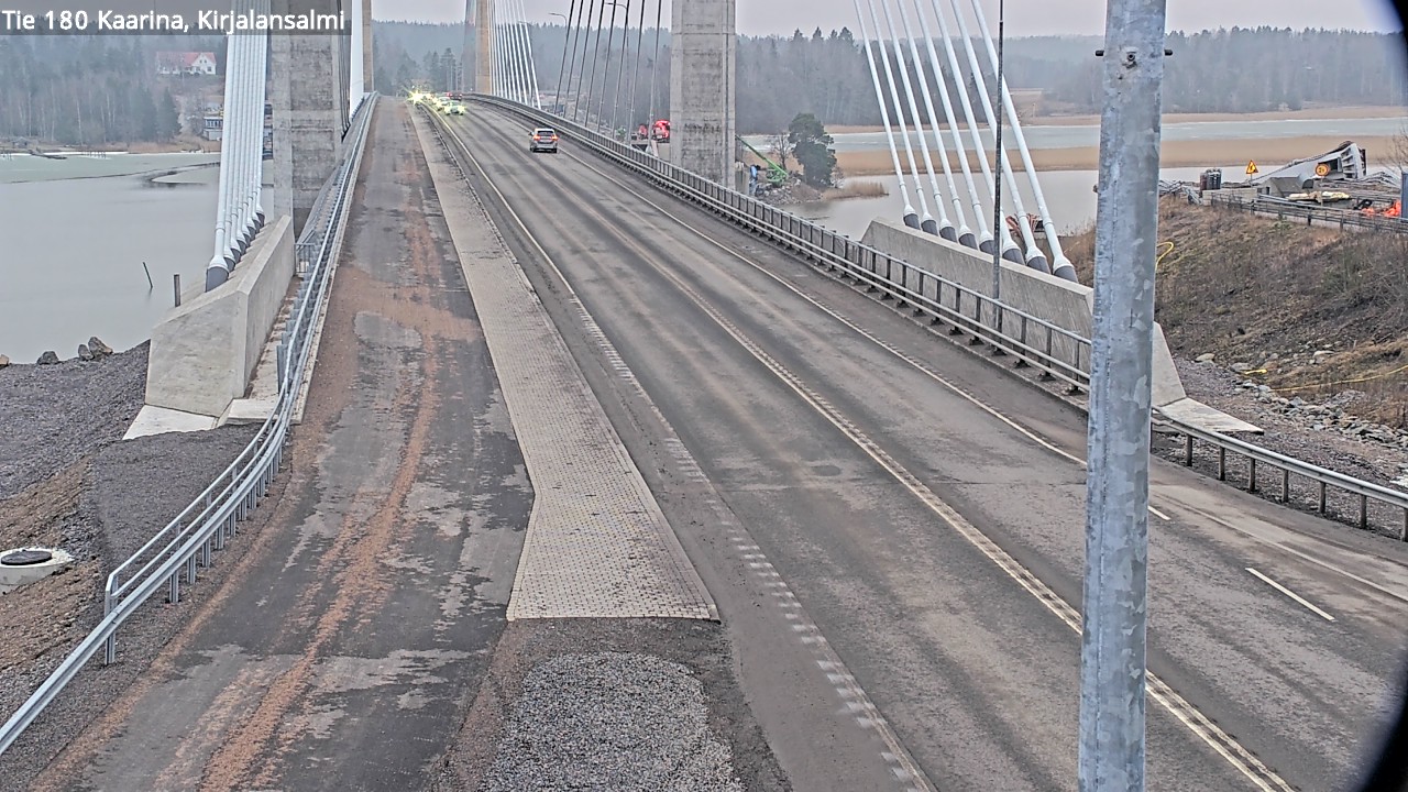 Weather Camera Image Road 180 Kaarina, Kirjalansalmi, Kaarina, Varsinais-Suomi