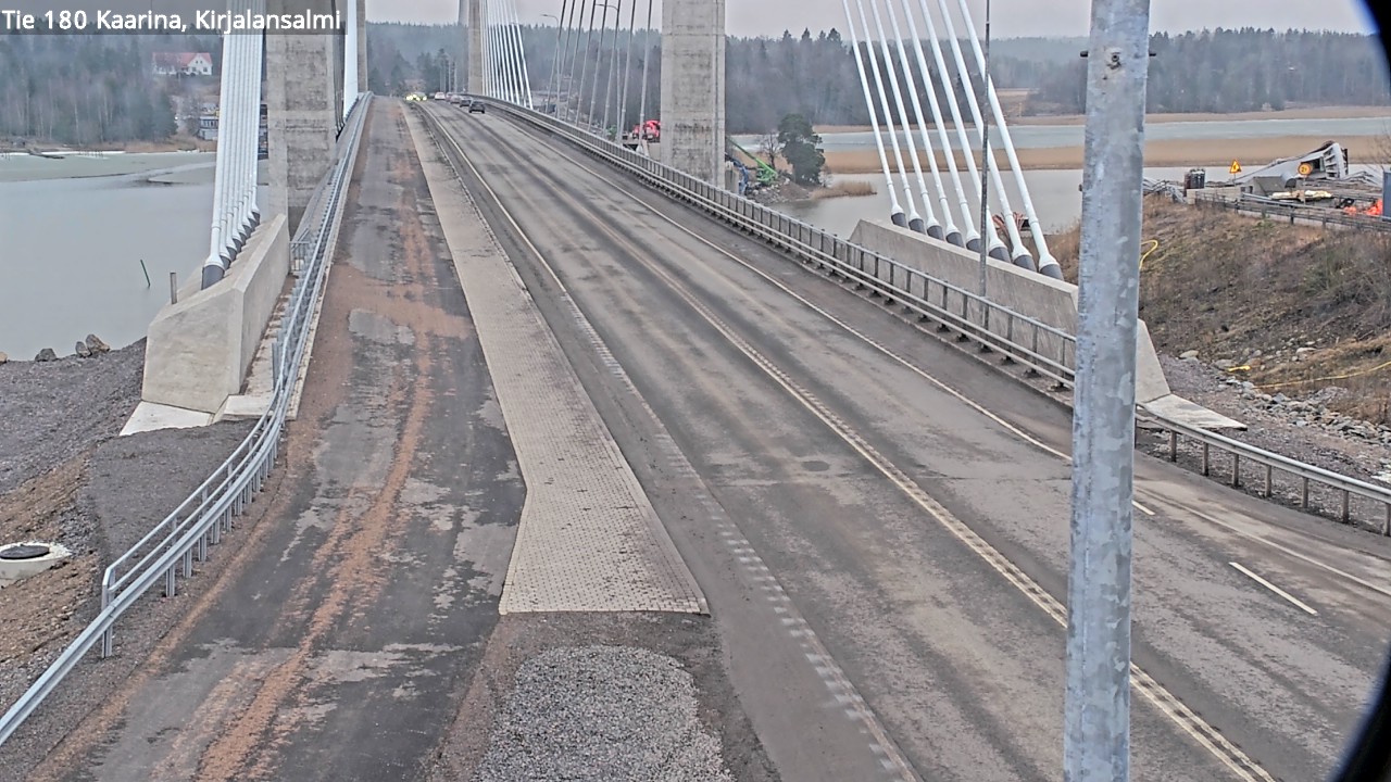 Weather Camera Image Road 180 Kaarina, Kirjalansalmi, Kaarina, Varsinais-Suomi