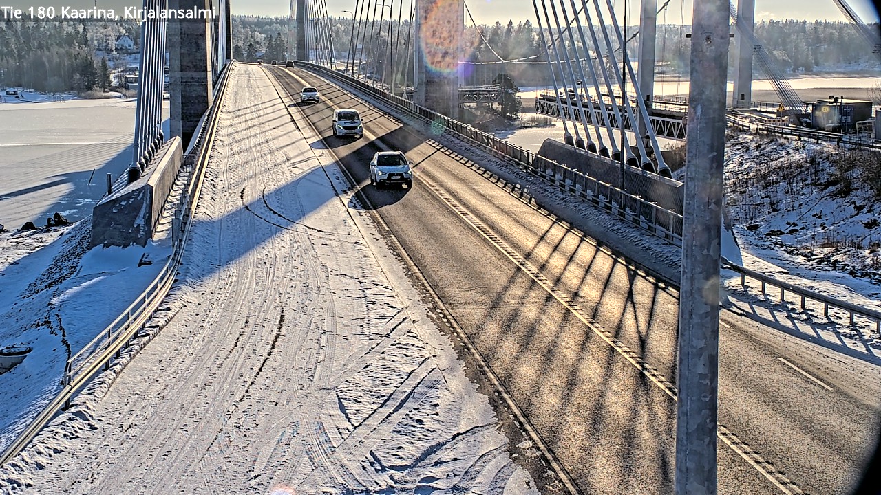 Weather Camera Image Road 180 Kaarina, Kirjalansalmi, Kaarina, Varsinais-Suomi