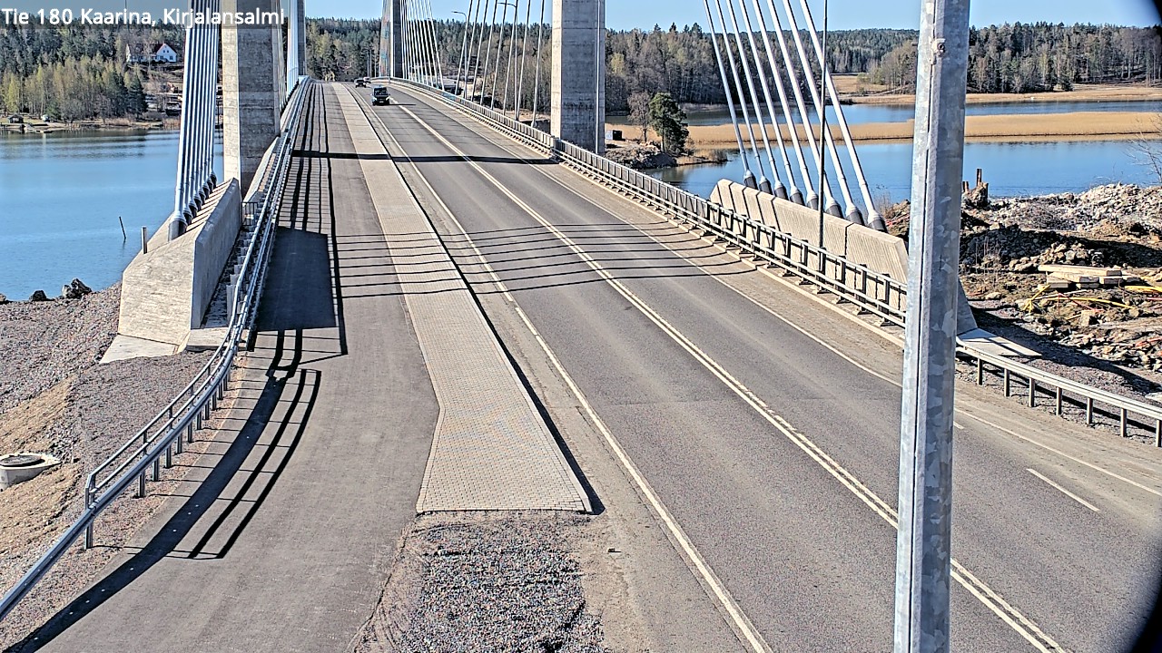 Weather Camera Image Road 180 Kaarina, Kirjalansalmi, Kaarina, Varsinais-Suomi