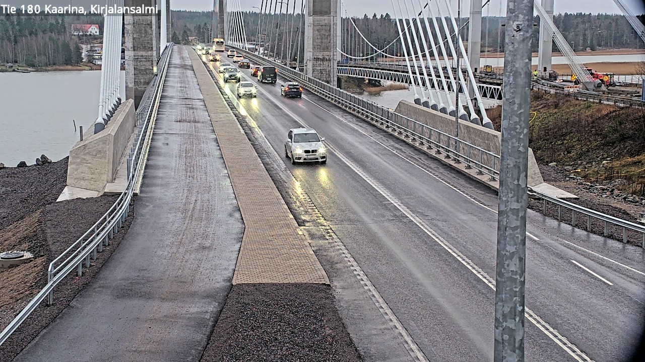 Weather Camera Image Road 180 Kaarina, Kirjalansalmi, Kaarina, Varsinais-Suomi