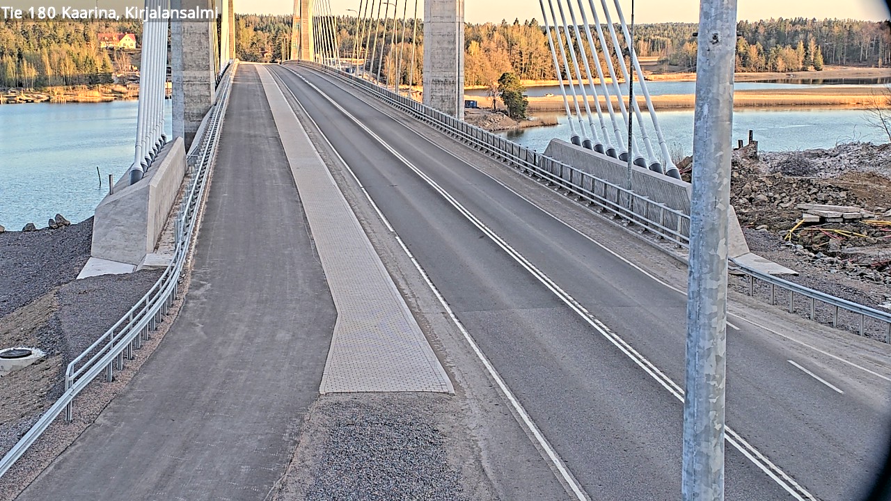 Weather Camera Image Road 180 Kaarina, Kirjalansalmi, Kaarina, Varsinais-Suomi