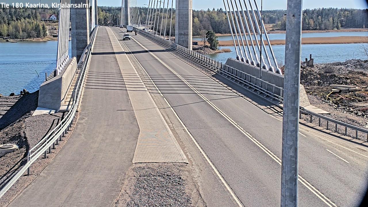 Weather Camera Image Road 180 Kaarina, Kirjalansalmi, Kaarina, Varsinais-Suomi