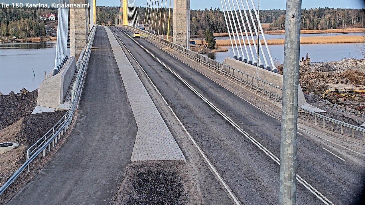 Weather Camera Image Road 180 Kaarina, Kirjalansalmi, Kaarina, Varsinais-Suomi
