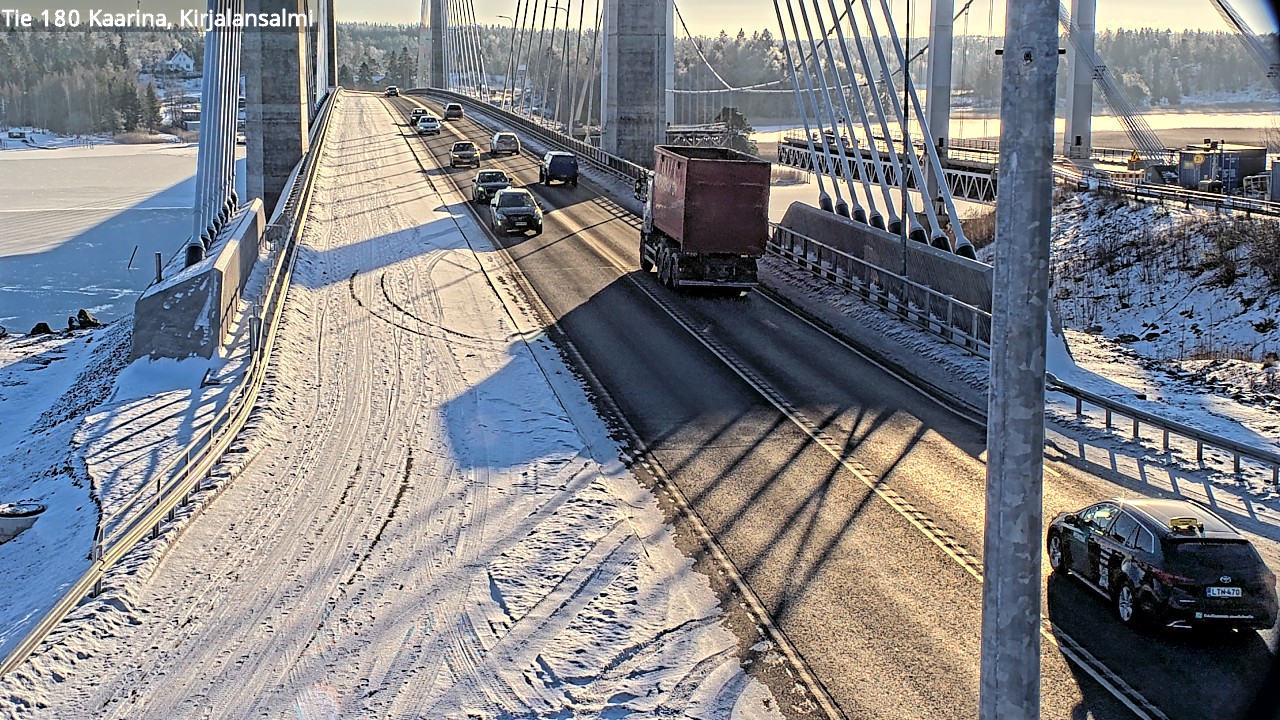 Weather Camera Image Road 180 Kaarina, Kirjalansalmi, Kaarina, Varsinais-Suomi