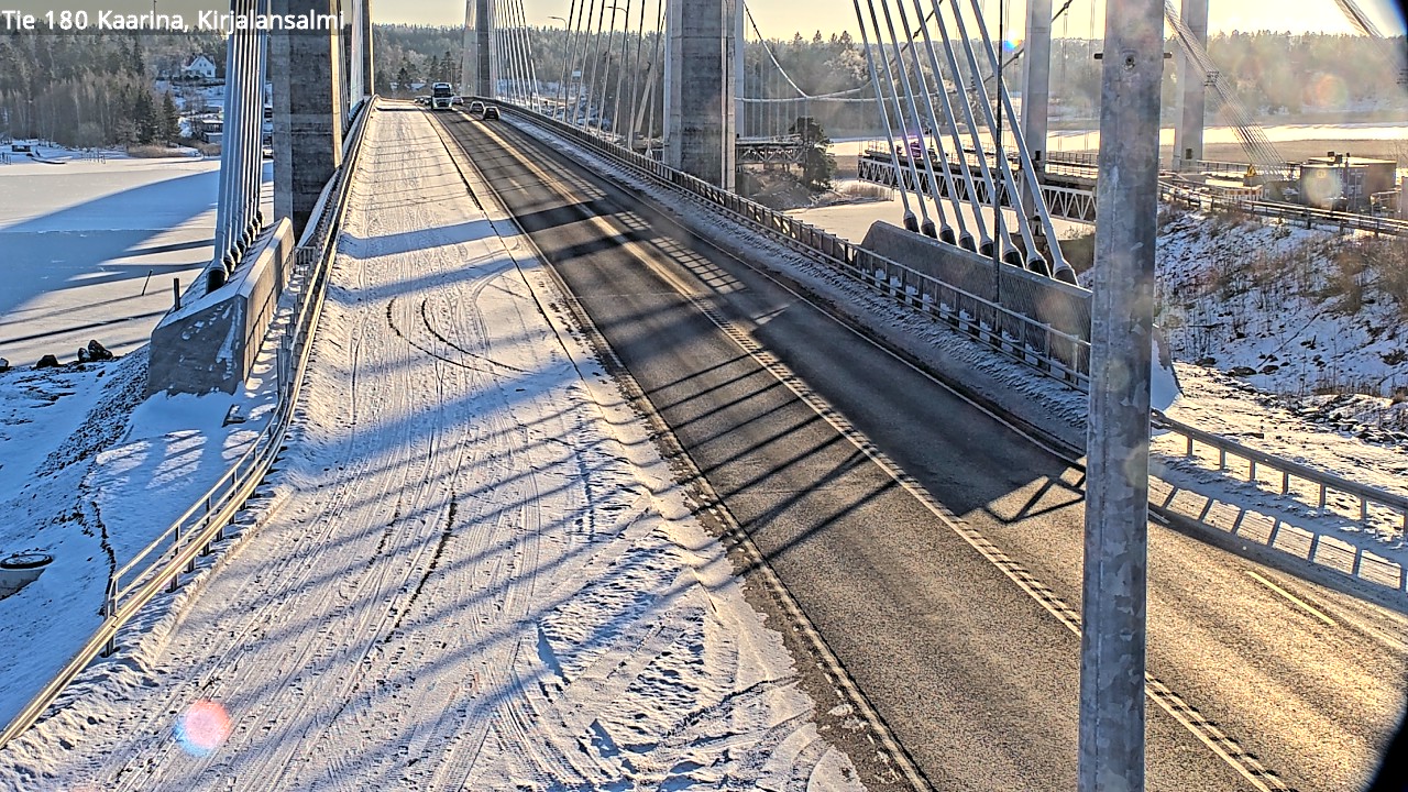 Weather Camera Image Road 180 Kaarina, Kirjalansalmi, Kaarina, Varsinais-Suomi