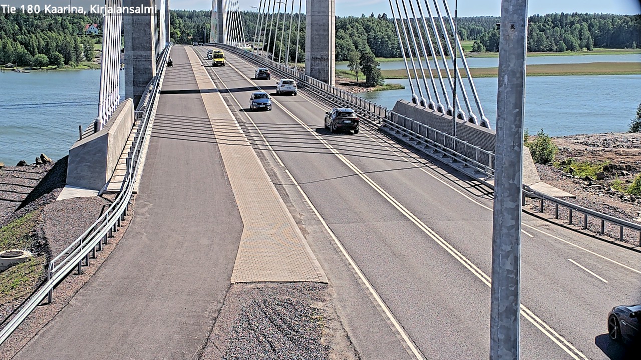 Weather Camera Image Road 180 Kaarina, Kirjalansalmi, Kaarina, Varsinais-Suomi