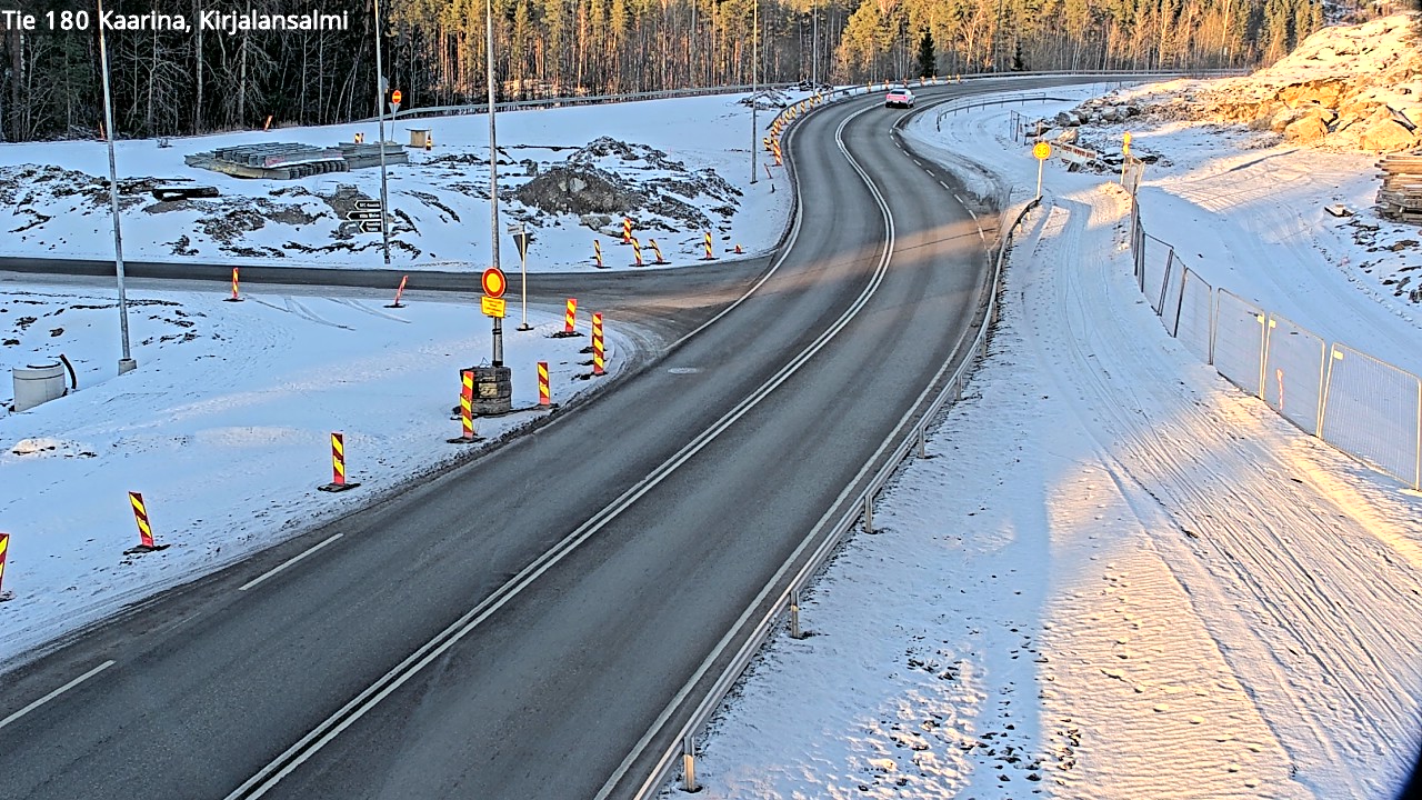 Weather Camera Image Road 180 Kaarina, Kirjalansalmi, Kaarina, Varsinais-Suomi