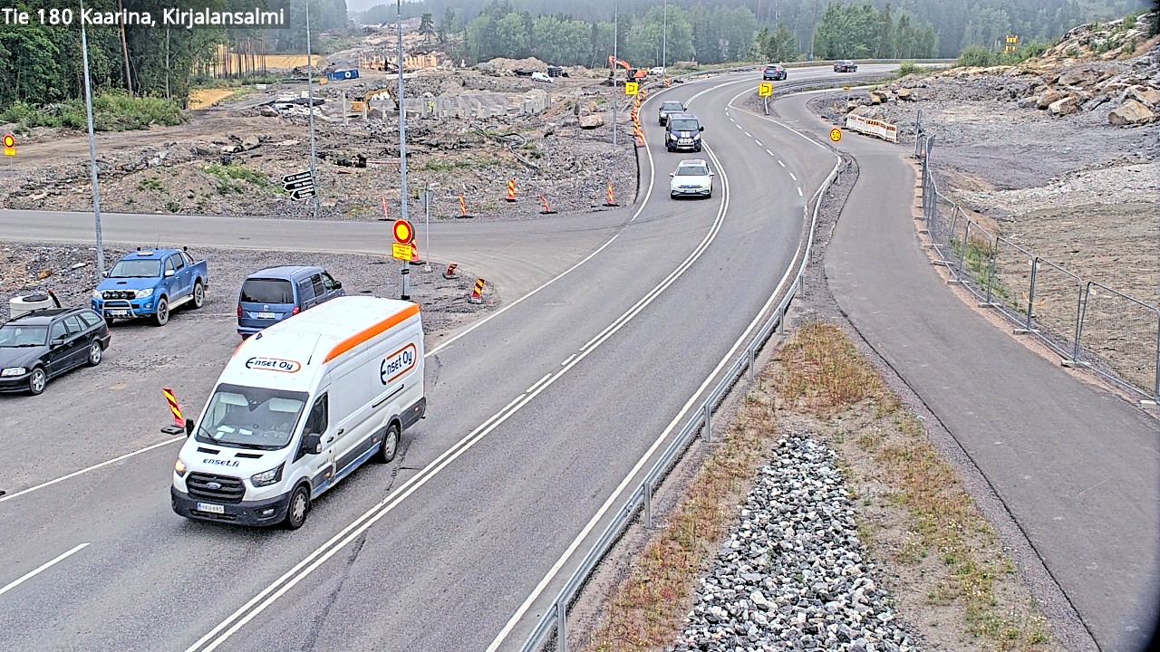 Weather Camera Image Road 180 Kaarina, Kirjalansalmi, Kaarina, Varsinais-Suomi