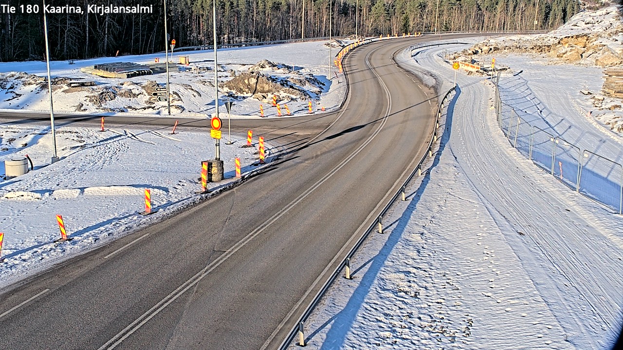 Weather Camera Image Väg 180 St:karins, Rävensundet, Kaarina, Varsinais-Suomi