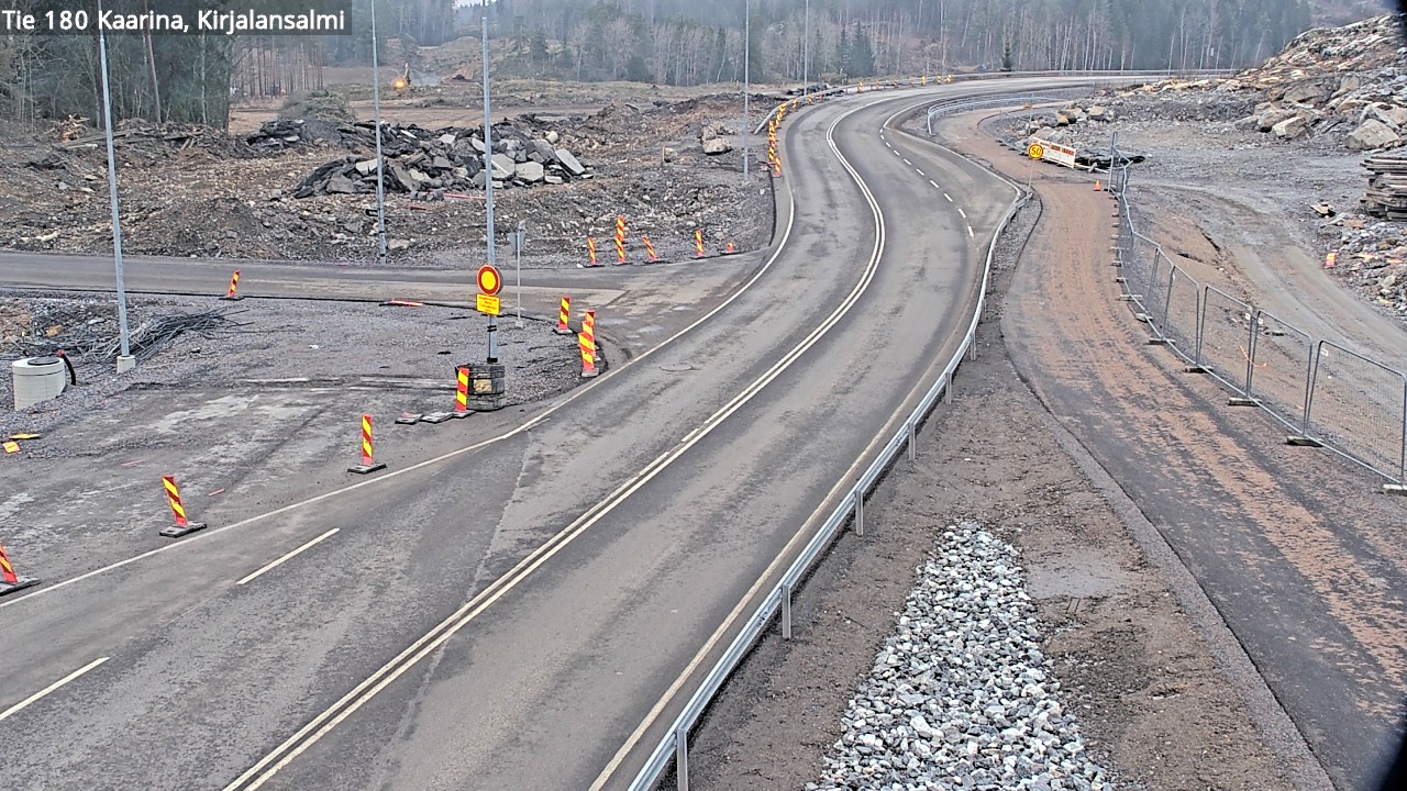 Weather Camera Image Road 180 Kaarina, Kirjalansalmi, Kaarina, Varsinais-Suomi