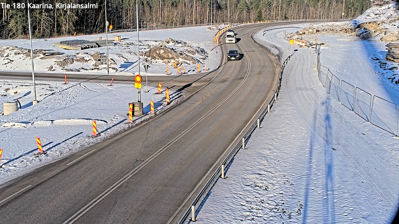 Weather Camera Image Väg 180 St:karins, Rävensundet, Kaarina, Varsinais-Suomi