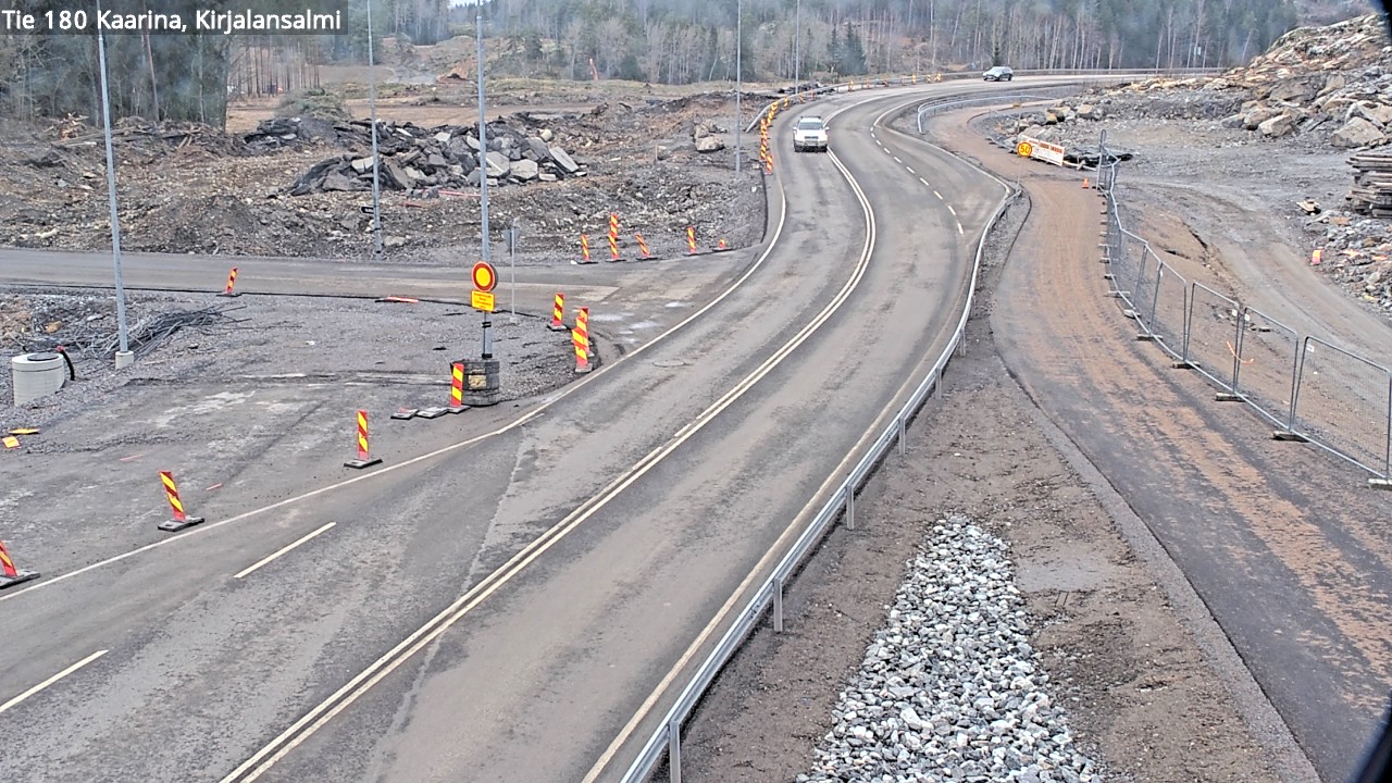 Weather Camera Image Road 180 Kaarina, Kirjalansalmi, Kaarina, Varsinais-Suomi