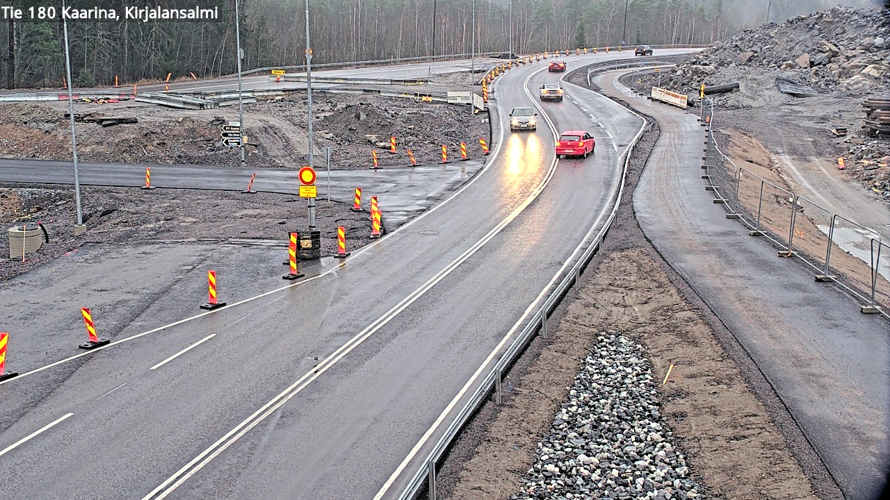 Weather Camera Image Väg 180 St:karins, Rävensundet, Kaarina, Varsinais-Suomi