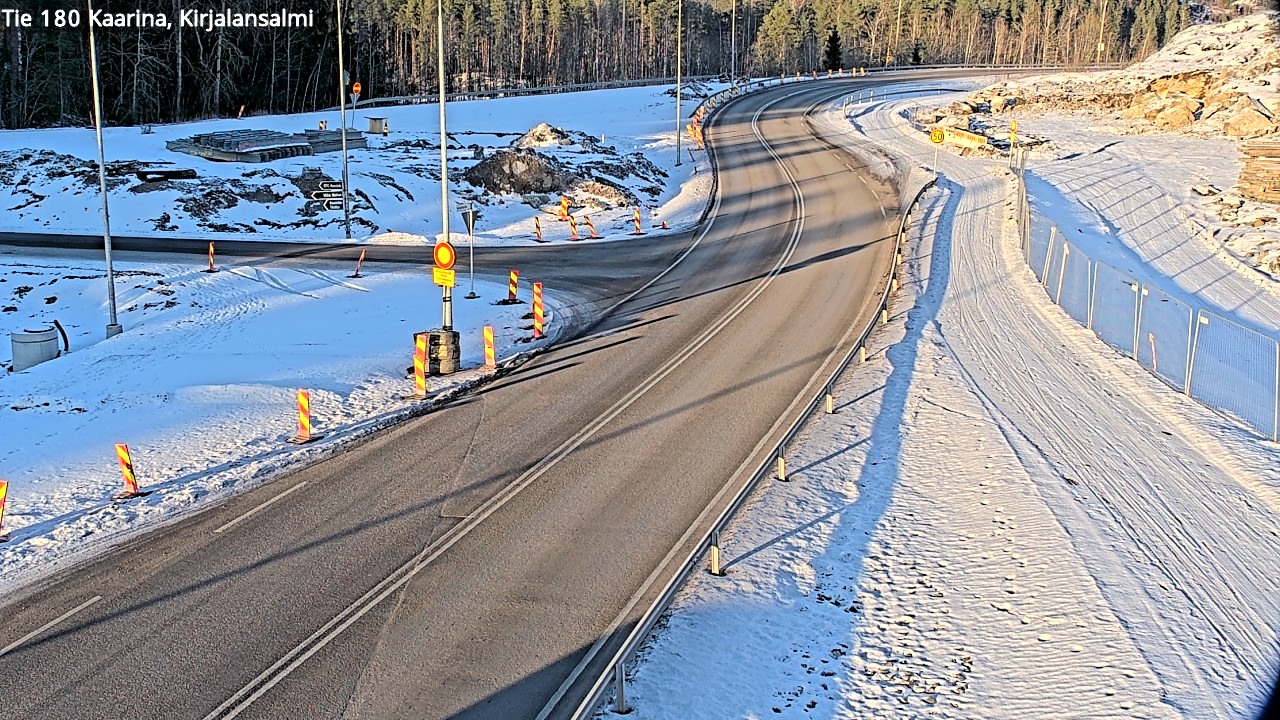Weather Camera Image Road 180 Kaarina, Kirjalansalmi, Kaarina, Varsinais-Suomi