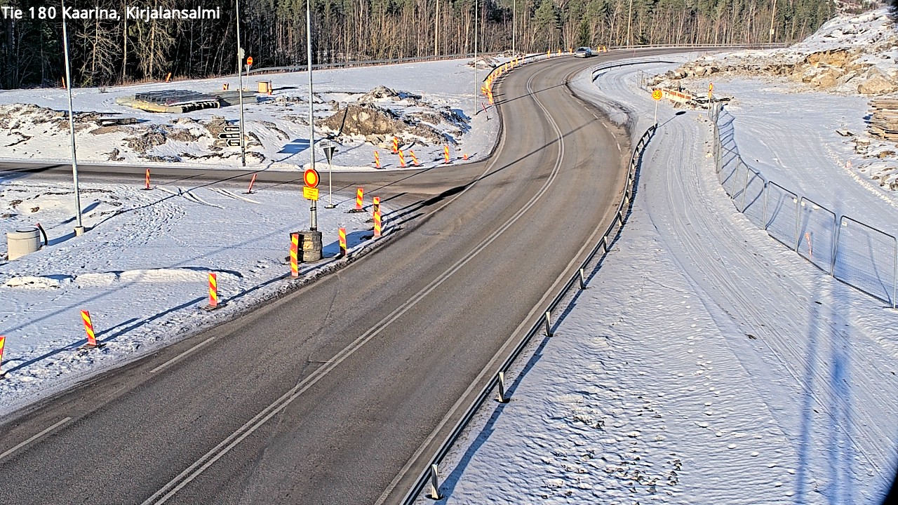 Weather Camera Image Väg 180 St:karins, Rävensundet, Kaarina, Varsinais-Suomi