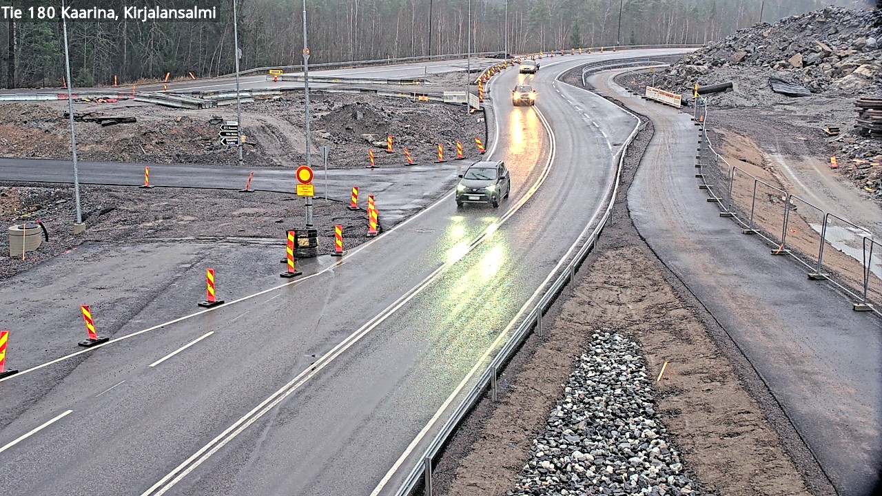 Weather Camera Image Väg 180 St:karins, Rävensundet, Kaarina, Varsinais-Suomi