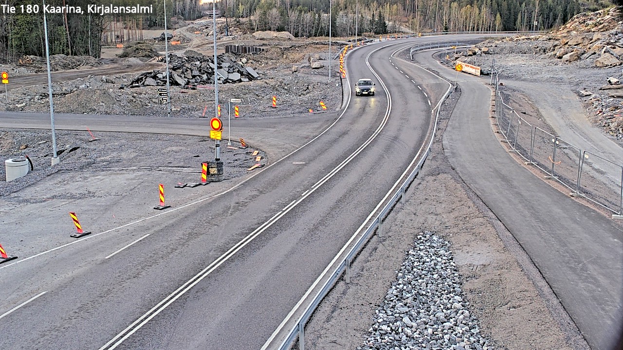 Weather Camera Image Road 180 Kaarina, Kirjalansalmi, Kaarina, Varsinais-Suomi