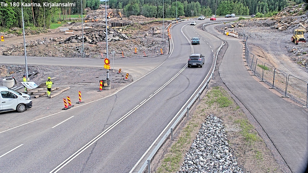 Weather Camera Image Road 180 Kaarina, Kirjalansalmi, Kaarina, Varsinais-Suomi