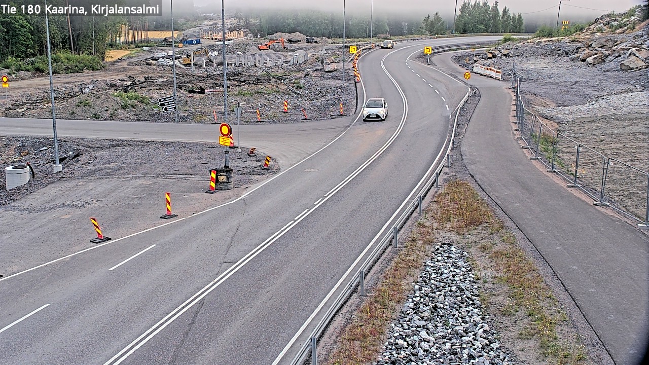 Weather Camera Image Road 180 Kaarina, Kirjalansalmi, Kaarina, Varsinais-Suomi