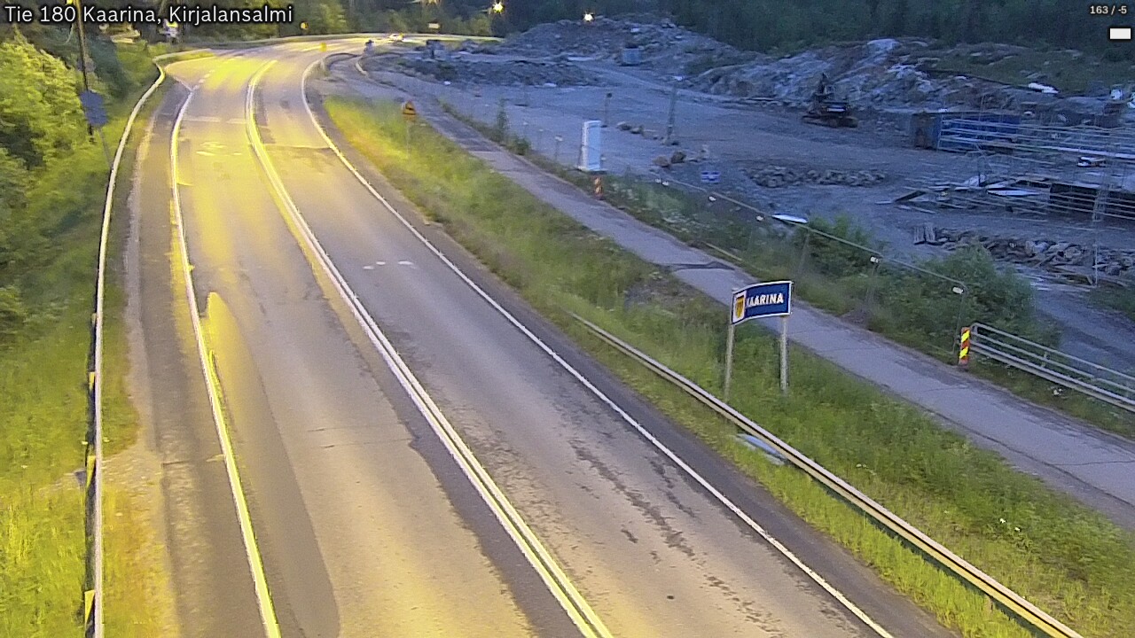 Weather Camera Image Väg 180 St:karins, Rävensundet, Kaarina, Varsinais-Suomi