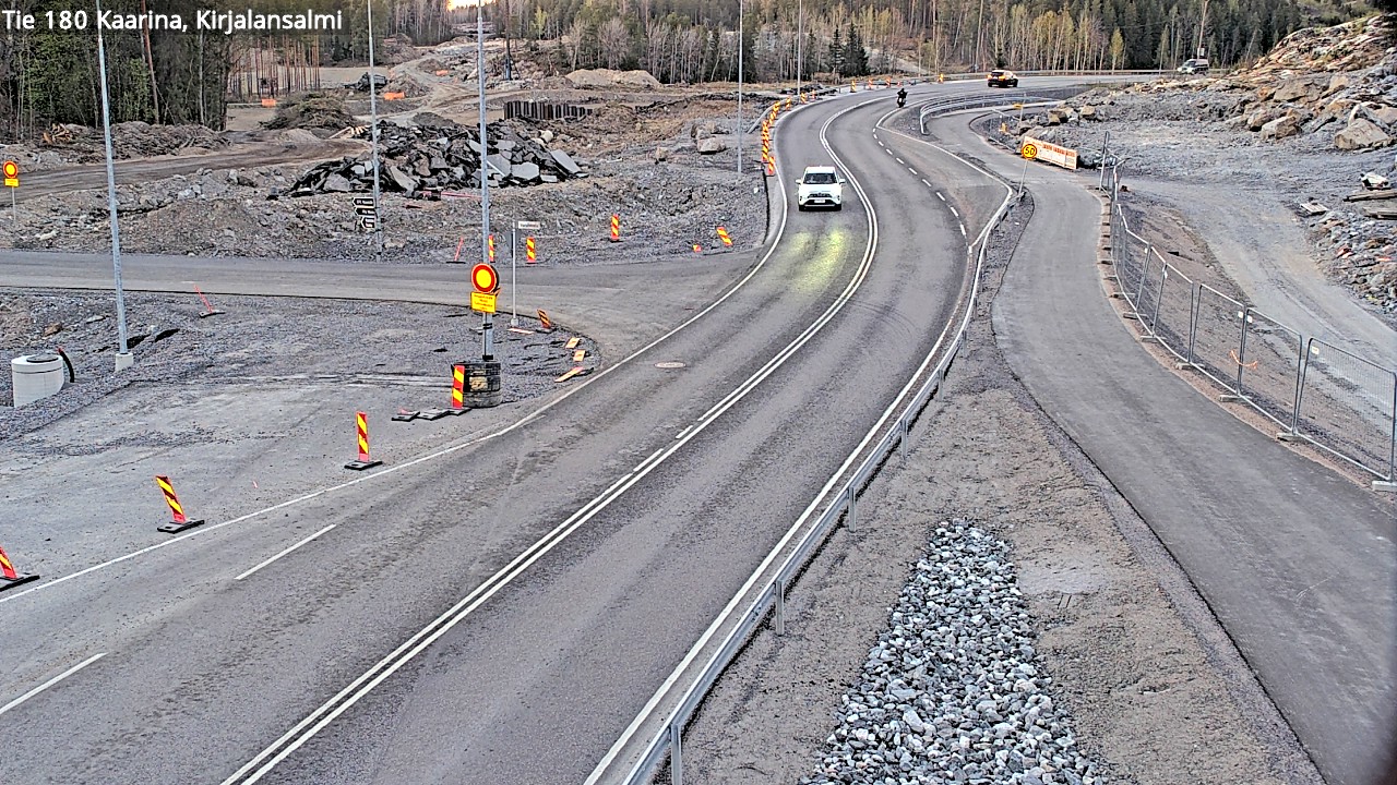Weather Camera Image Road 180 Kaarina, Kirjalansalmi, Kaarina, Varsinais-Suomi