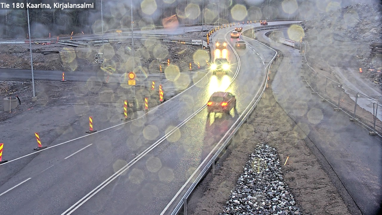 Weather Camera Image Väg 180 St:karins, Rävensundet, Kaarina, Varsinais-Suomi