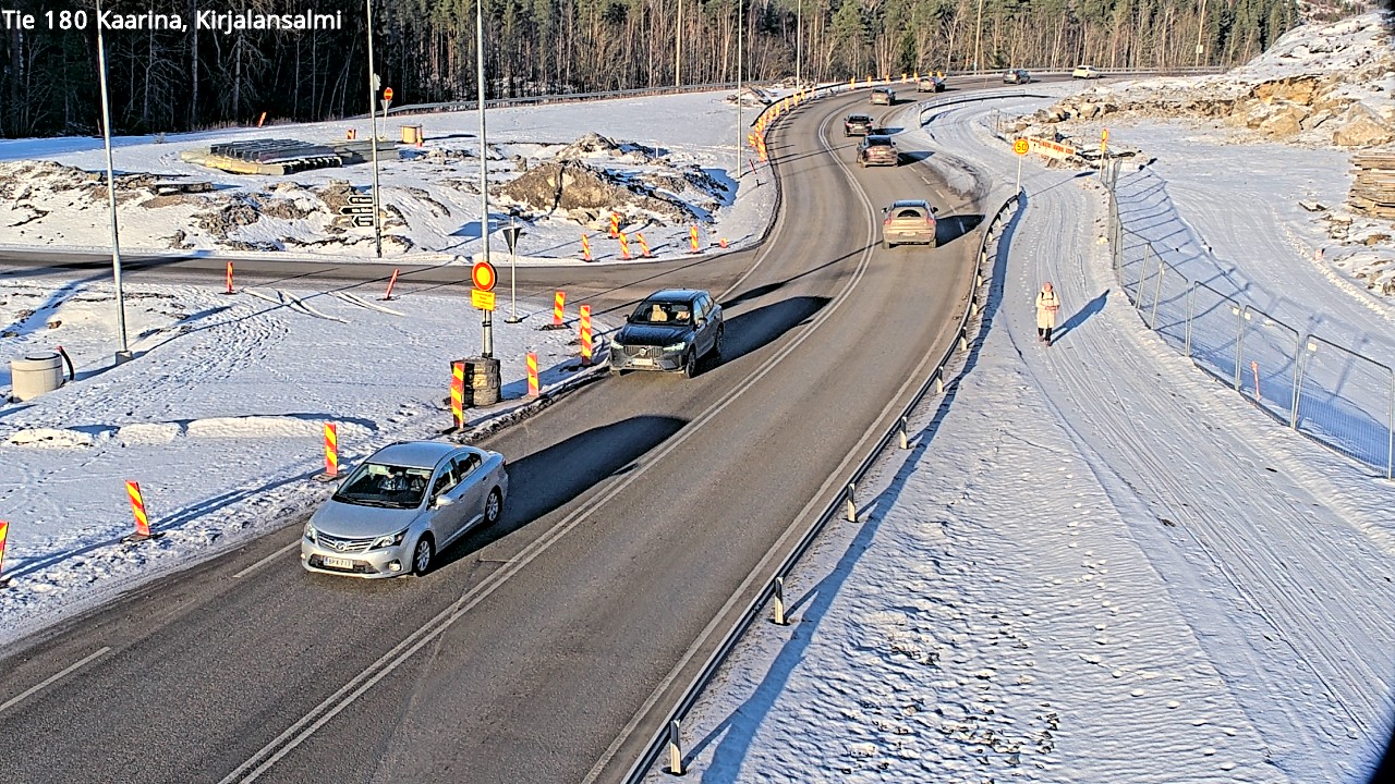 Weather Camera Image Väg 180 St:karins, Rävensundet, Kaarina, Varsinais-Suomi