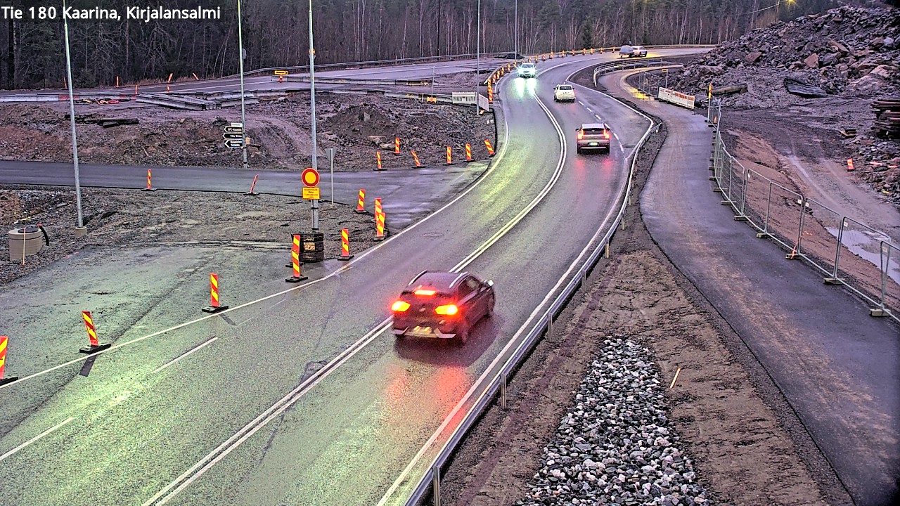Weather Camera Image Väg 180 St:karins, Rävensundet, Kaarina, Varsinais-Suomi