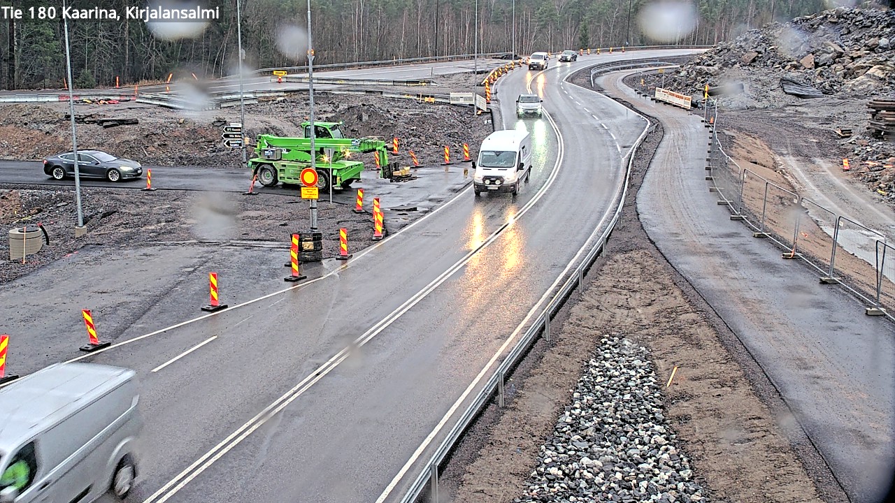 Weather Camera Image Väg 180 St:karins, Rävensundet, Kaarina, Varsinais-Suomi