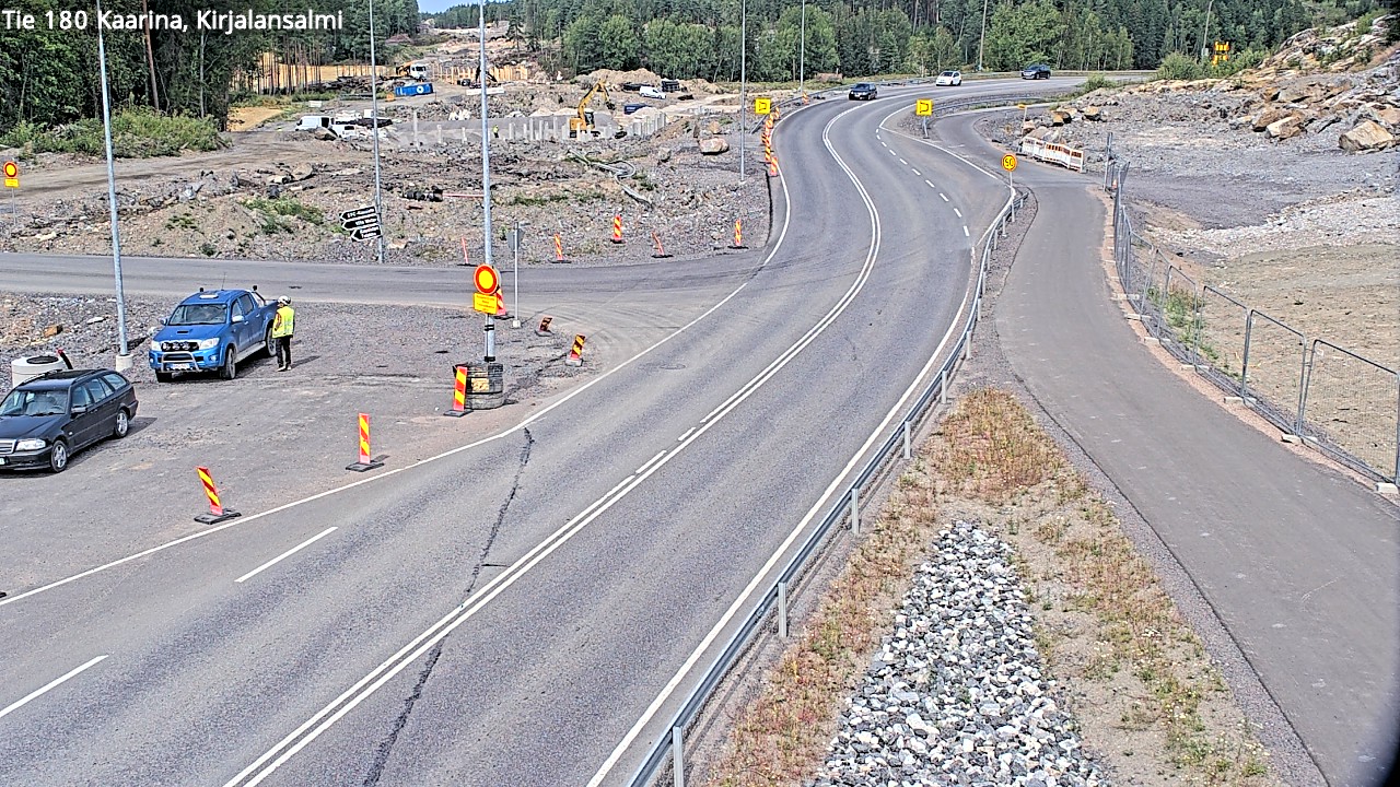 Weather Camera Image Road 180 Kaarina, Kirjalansalmi, Kaarina, Varsinais-Suomi