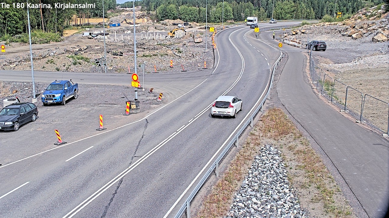 Weather Camera Image Väg 180 St:karins, Rävensundet, Kaarina, Varsinais-Suomi