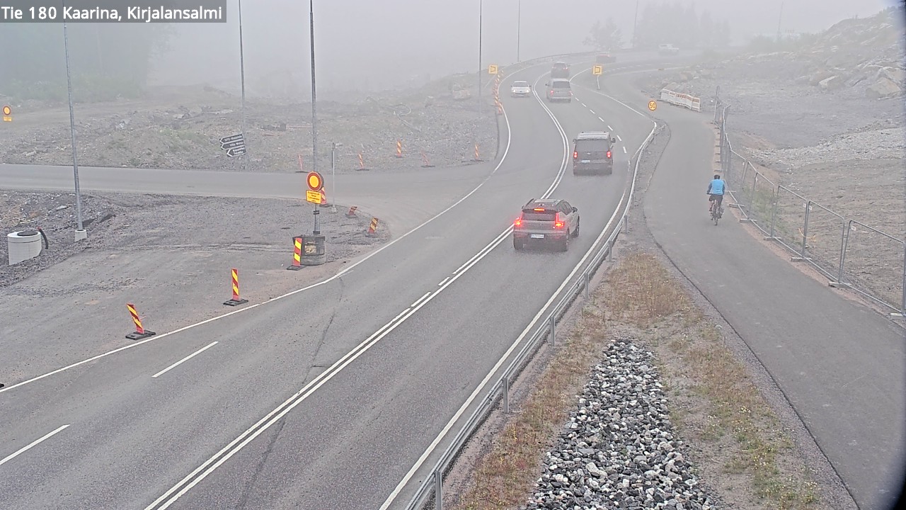 Weather Camera Image Road 180 Kaarina, Kirjalansalmi, Kaarina, Varsinais-Suomi