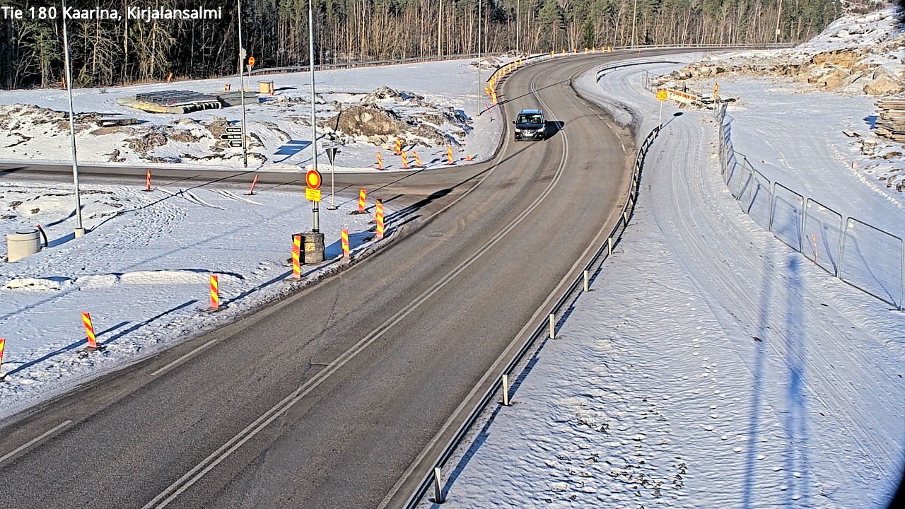 Weather Camera Image Väg 180 St:karins, Rävensundet, Kaarina, Varsinais-Suomi