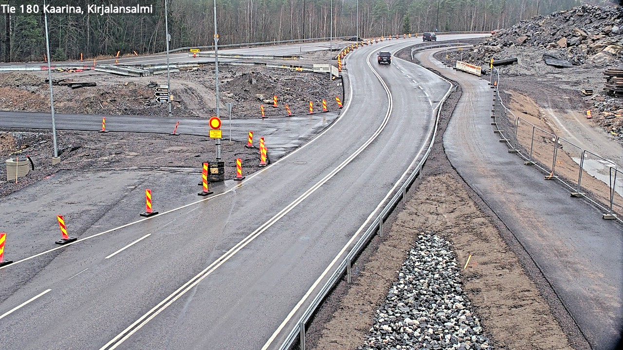 Weather Camera Image Väg 180 St:karins, Rävensundet, Kaarina, Varsinais-Suomi