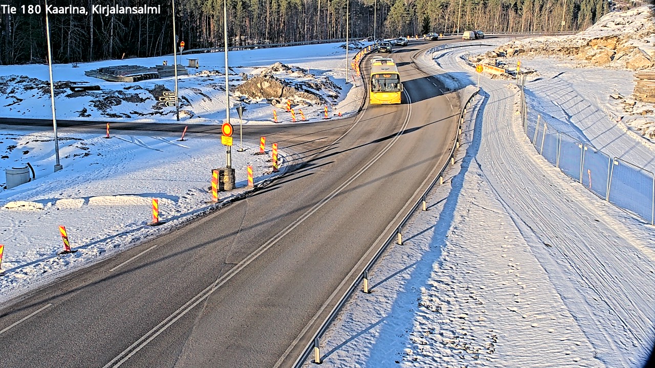 Weather Camera Image Väg 180 St:karins, Rävensundet, Kaarina, Varsinais-Suomi